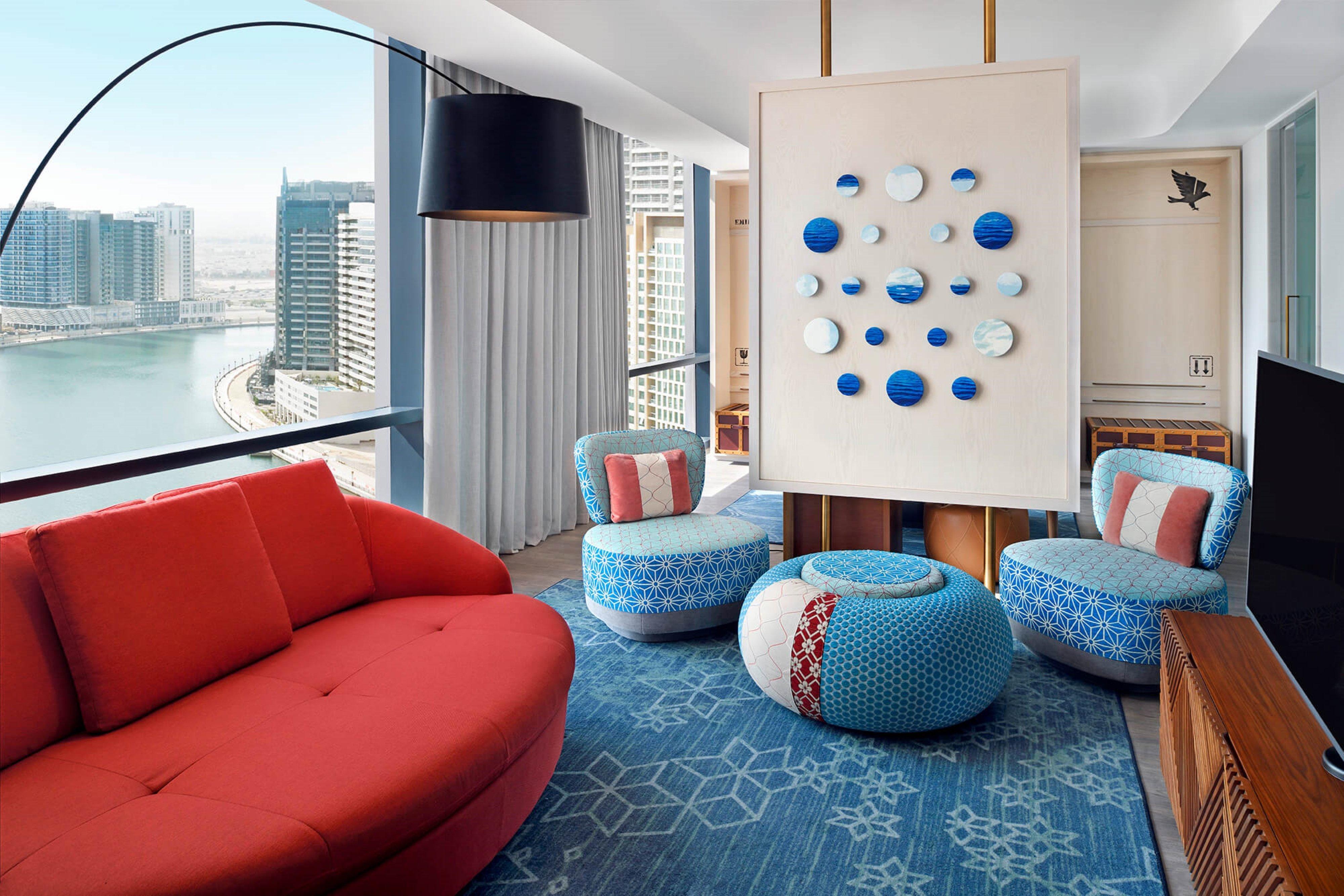 Hotel Indigo Dubai Downtown By Ihg Esterno foto A suite at the hotel
