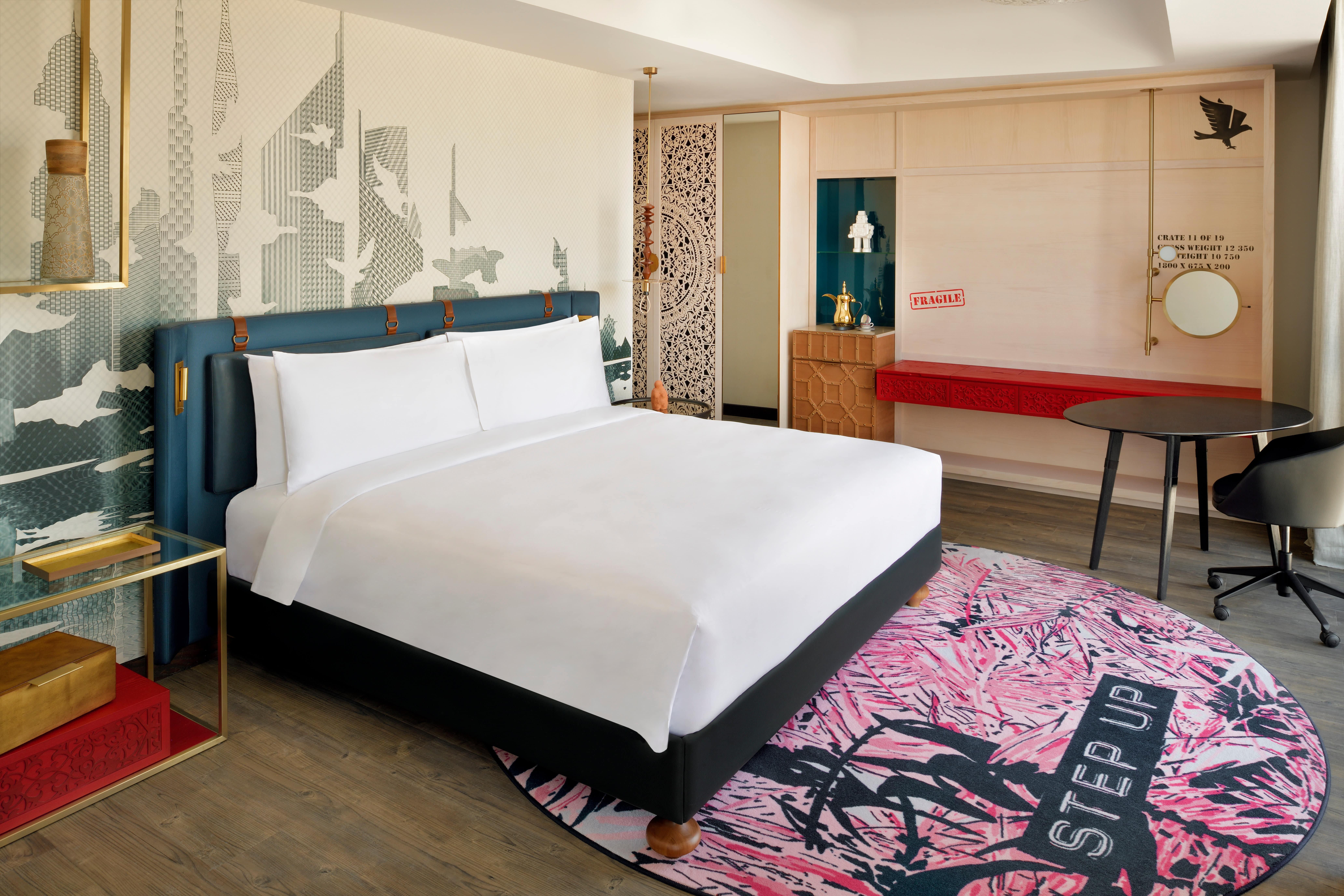 Hotel Indigo Dubai Downtown By Ihg Esterno foto A room at the hotel