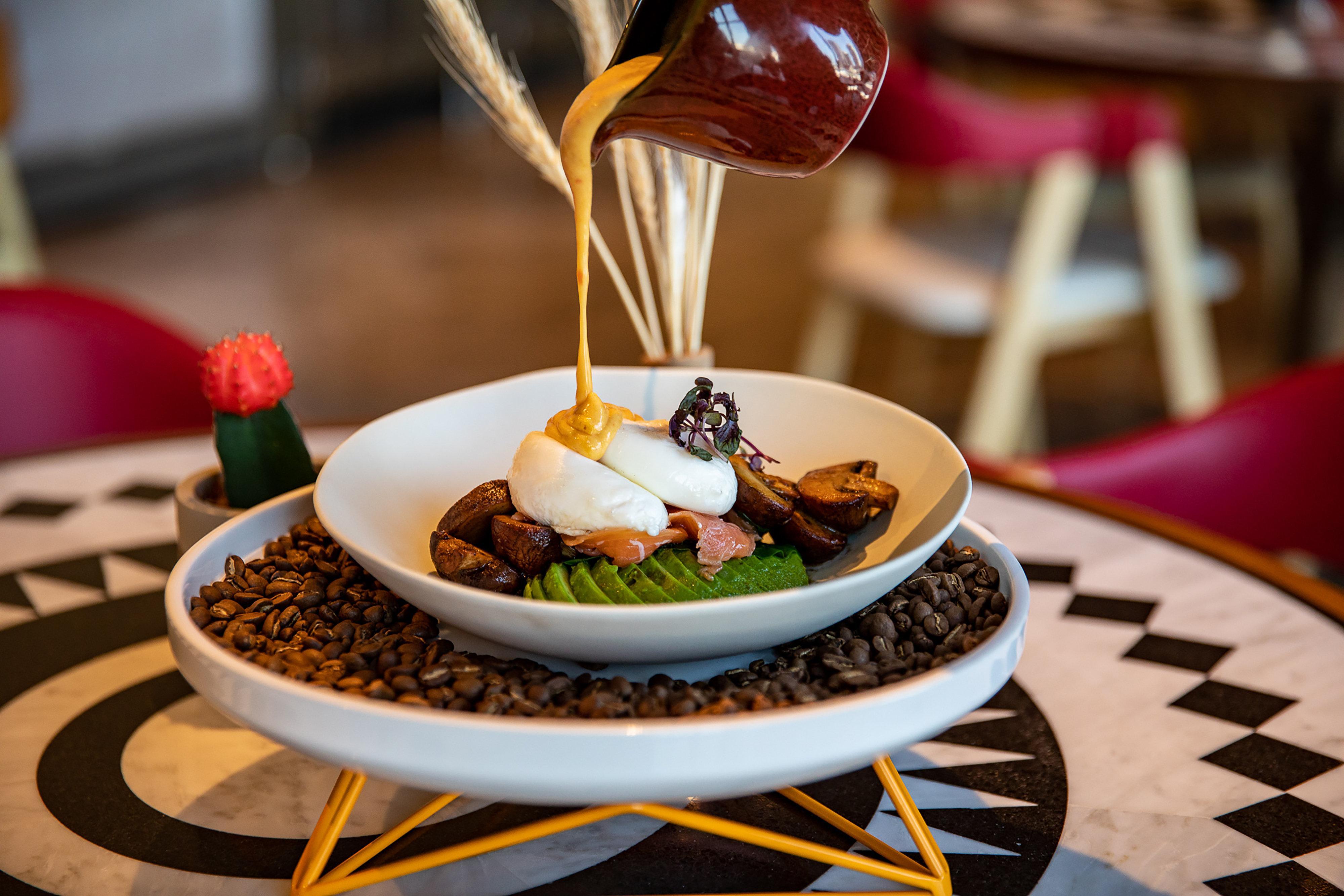 Hotel Indigo Dubai Downtown By Ihg Esterno foto A breakfast bowl at the restaurant