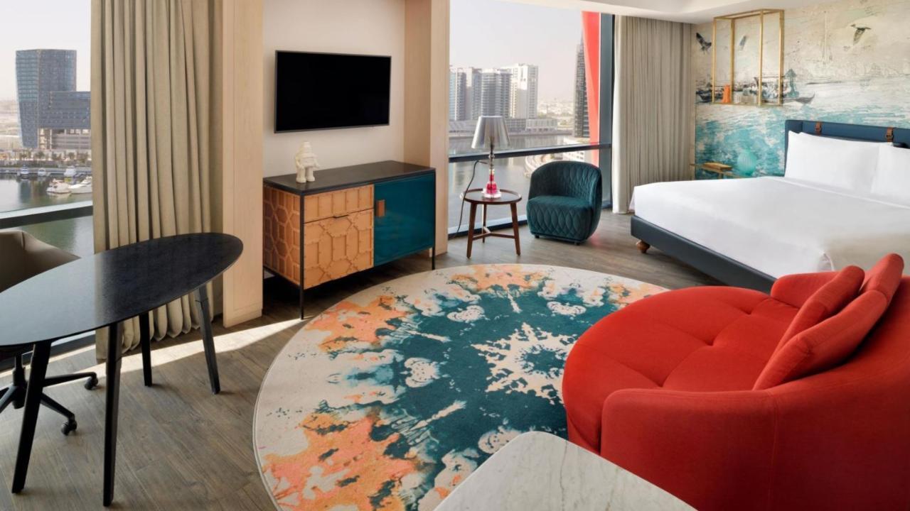 Hotel Indigo Dubai Downtown By Ihg Esterno foto A room at the hotel