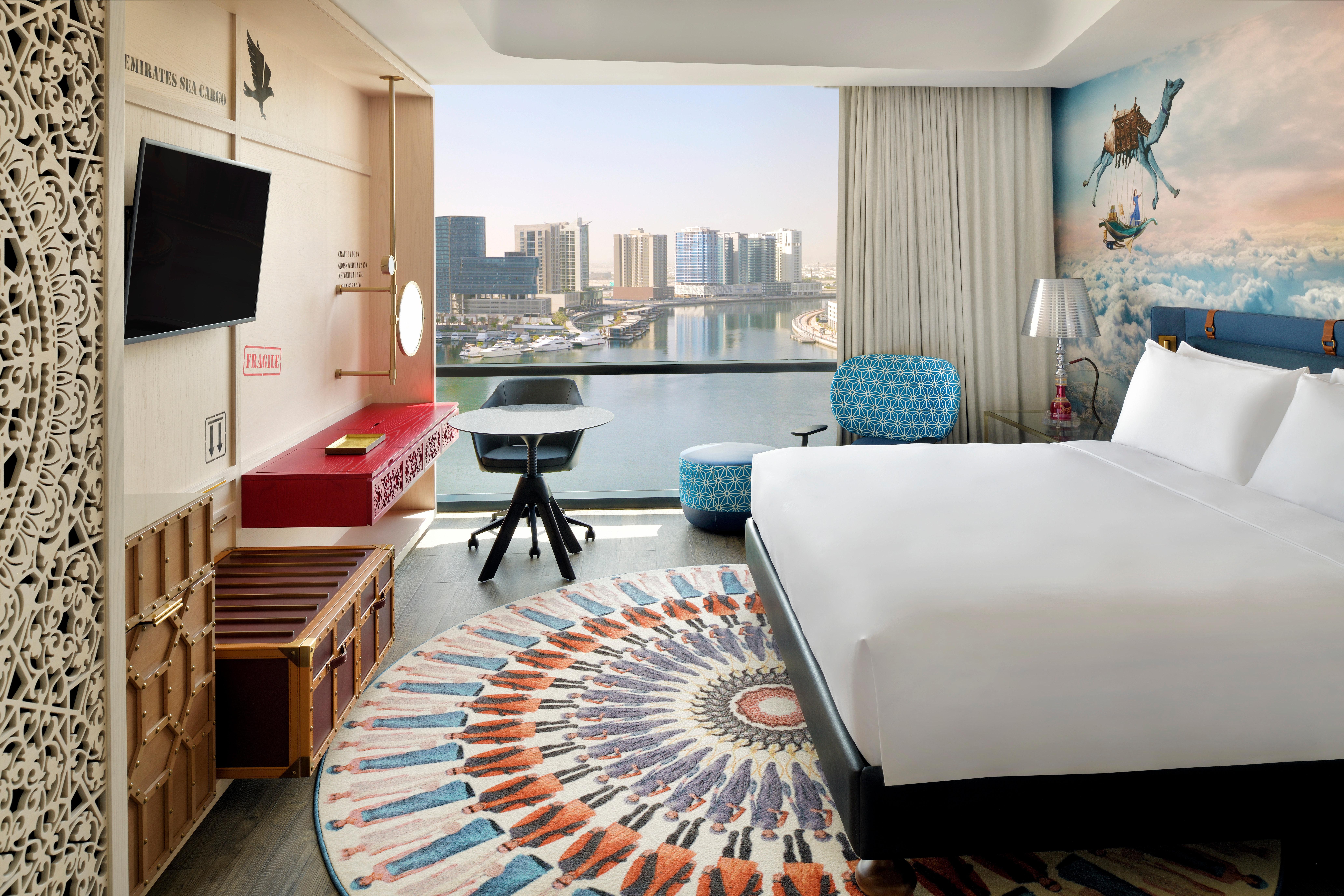 Hotel Indigo Dubai Downtown By Ihg Esterno foto A room at the hotel