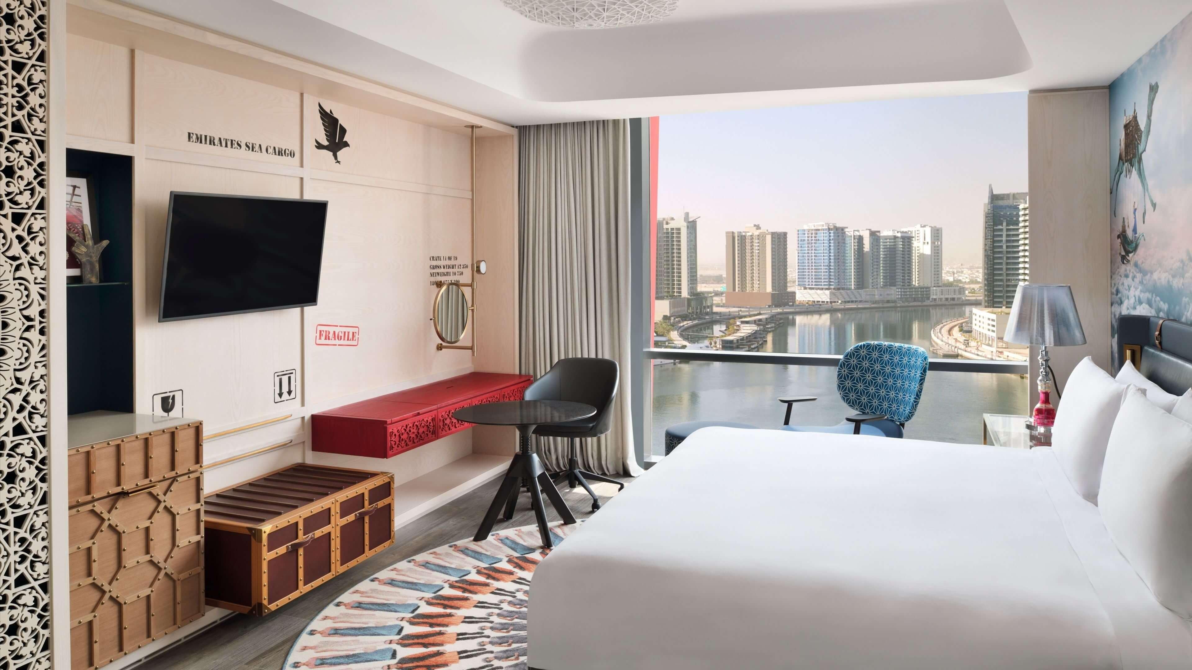Hotel Indigo Dubai Downtown By Ihg Esterno foto A room at the hotel