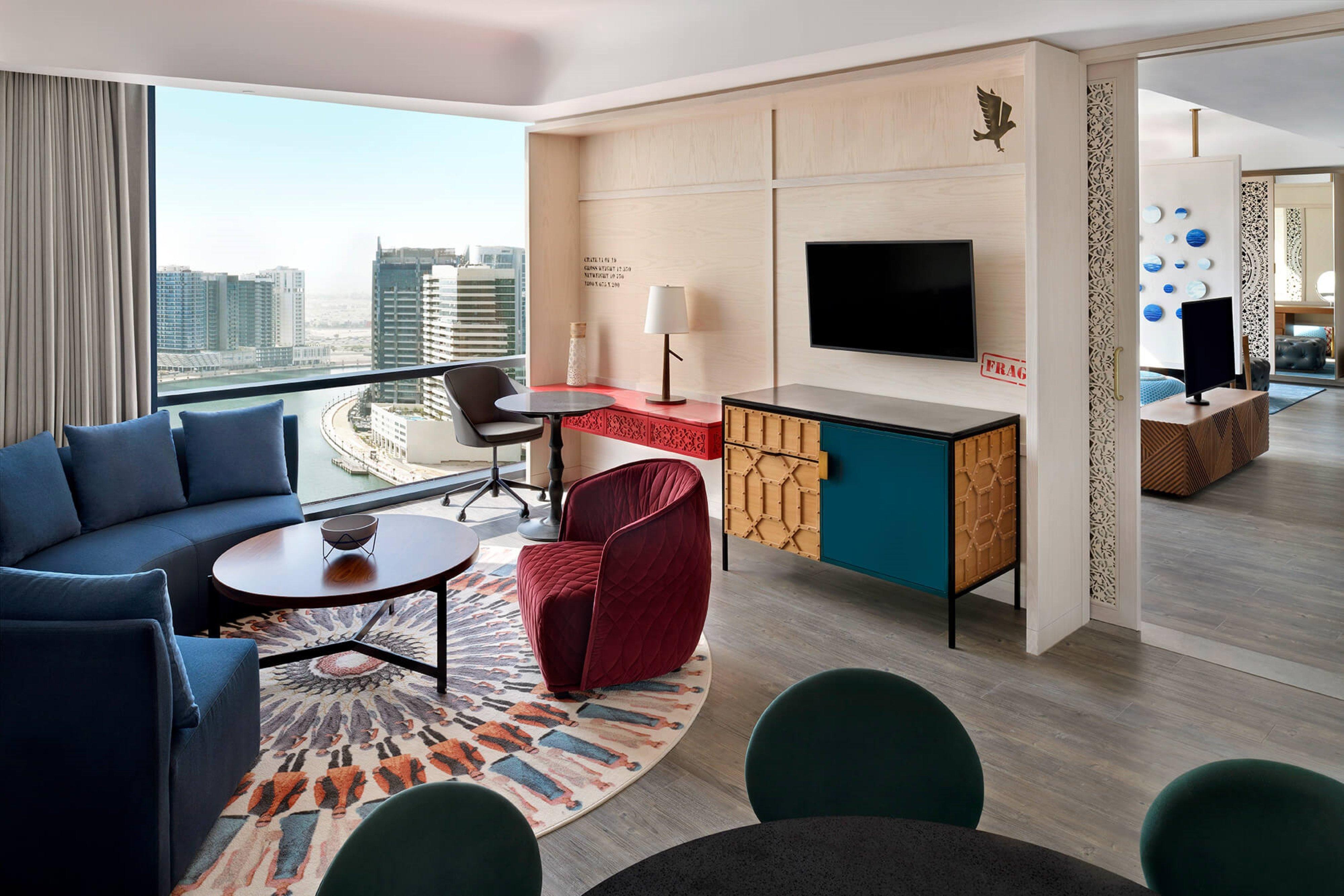 Hotel Indigo Dubai Downtown By Ihg Esterno foto A suite at the Hilton Las Vegas