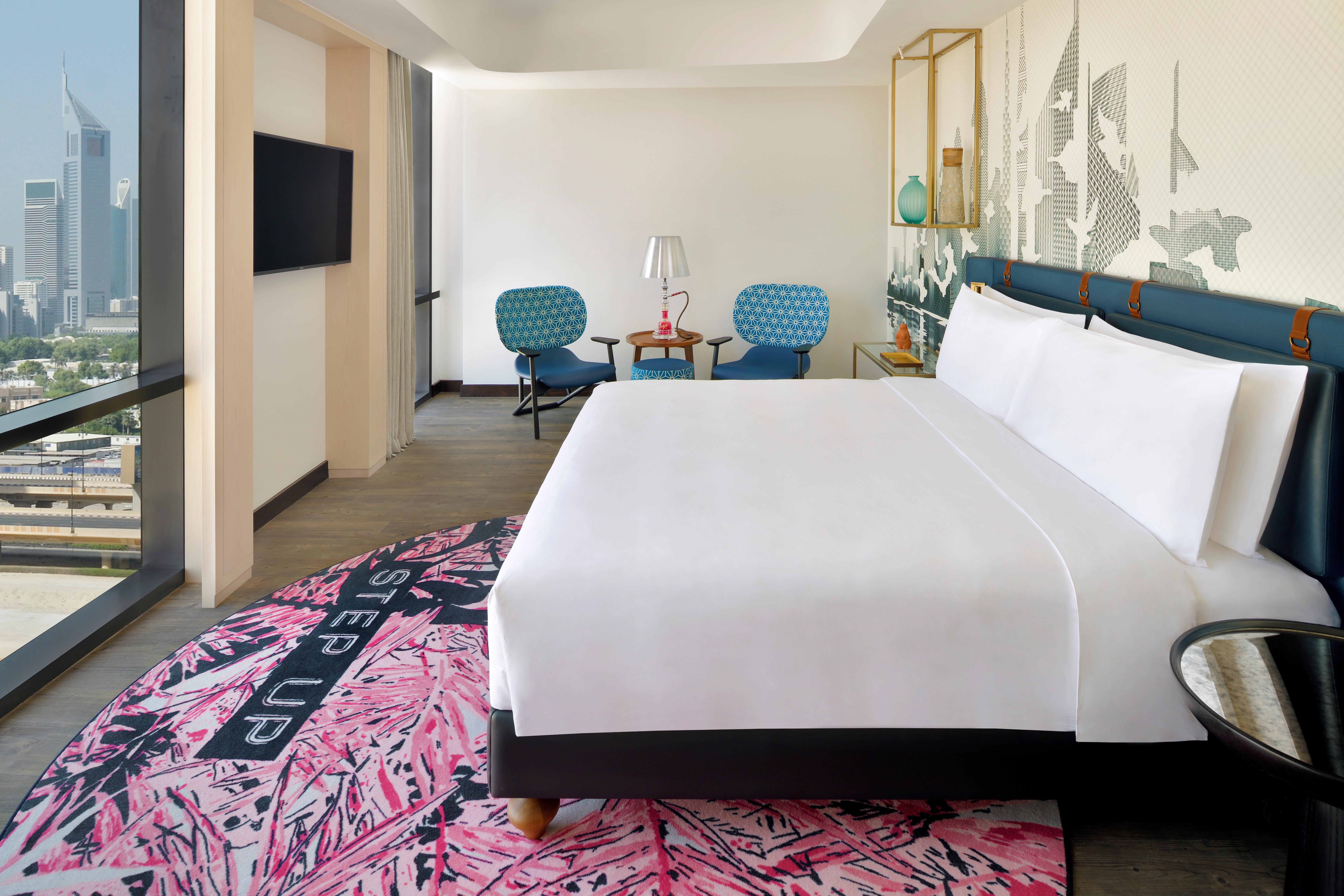 Hotel Indigo Dubai Downtown By Ihg Esterno foto A room at the hotel