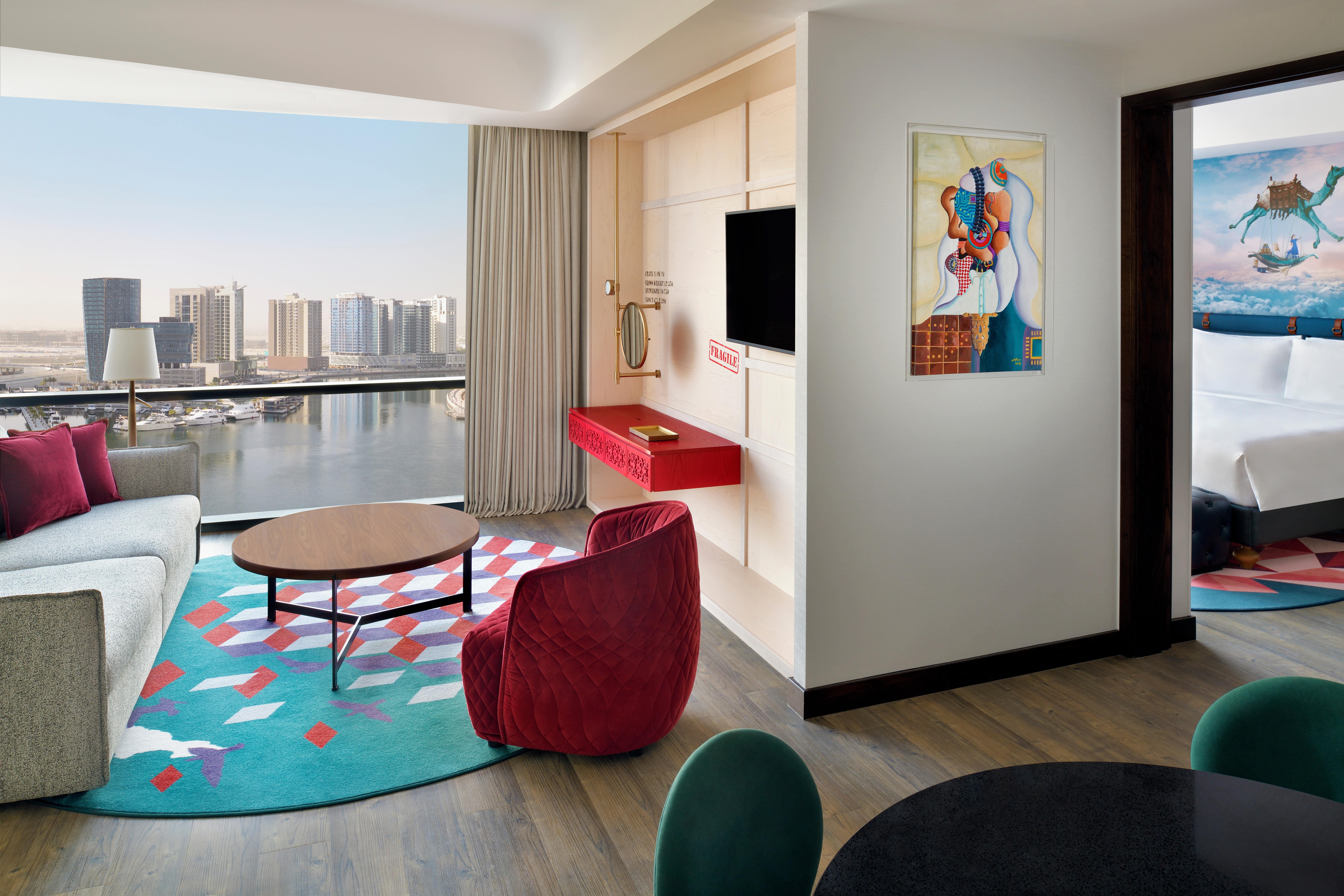 Hotel Indigo Dubai Downtown By Ihg Esterno foto A suite at the W Dubai - Jumeirah Beach Resort