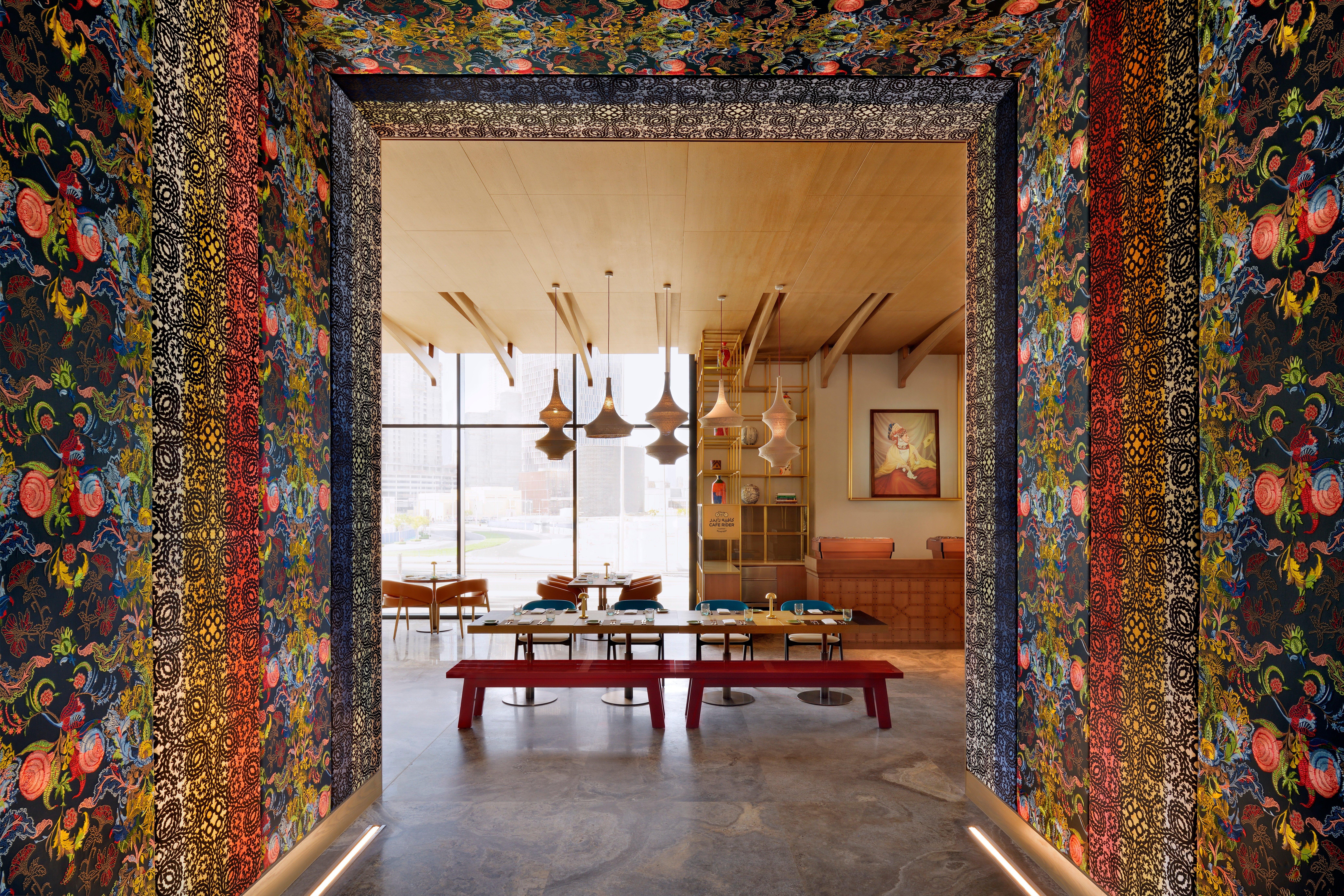 Hotel Indigo Dubai Downtown By Ihg Esterno foto The restaurant